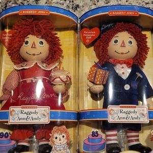 Porcelain NIB Raggedy Ann & Andy
